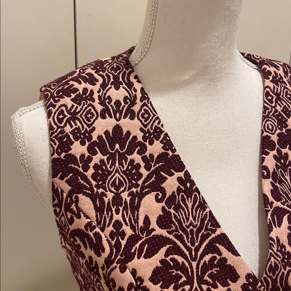 Cider small burgundy vest NWT #80 - Picture 3 of 6